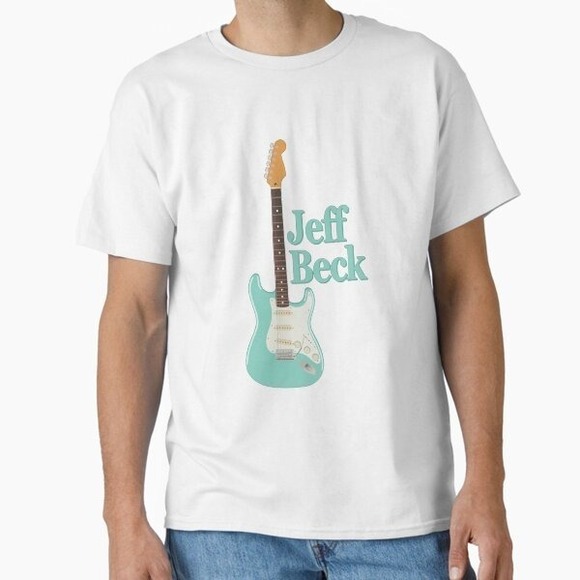 Other - Jeff Beck Surf Green Strat Classic T-Shirt